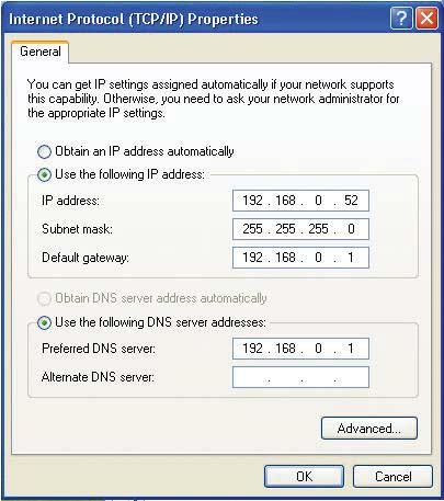 2, the other computers should have IP addresses that are sequential, like 192.168.0.3 and 192.168.0.4. The subnet mask must be the same for all the computers on the network.) IP Address: e.g., 192.