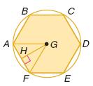 B A regular polygon is a polygon whose angles are all congruent and sides are all congruent. It is equilateral and equiangular.