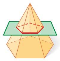 The volume of a prism or