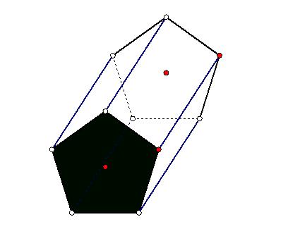 Runs through the center of the figure. inside The height of a pyramid! 10 Slant Height The altitude of the lateral face. The height of the triangular face that is slanted.