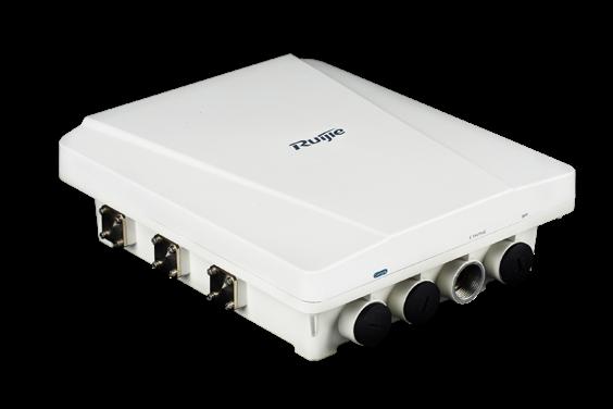 RG-AP630 (CD), equipped with built-in directional antenna, can achieve the outdoor Wi-Fi coverage under extreme outdoor conditions in vast majority of the scenarios.