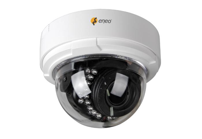 2048x1536 Cross Web-Browsing, ONVIF VCA Video Analytic Framerate increase on motion detection Indoor application Specifications Camera Sensor size 1/2.