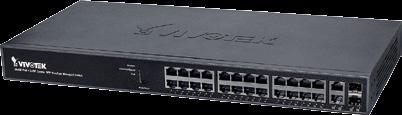 AW-GEV Series VivoCam Layer 2 Managed PoE Switch Managing IP Surveillance Managed L2 Gigabit PoE Switch The VIVOTEK AW-GEV series, referred to as VivoCam PoE switch, is the world s first PoE switch