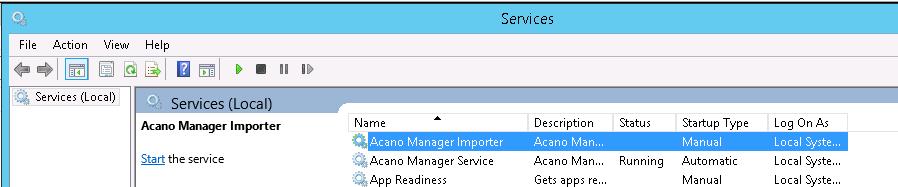Notes on Installing Acano Manager 1.1 along with any cospaces associated with the user). It is important to note that users can only be created on the Acano Server via Active Directory/LDAP 8.