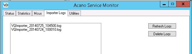 Notes on Installing Acano Manager 1.