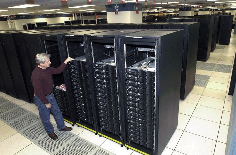 Supercomputers A supercomputer is the fastest, most powerful computer Fastest