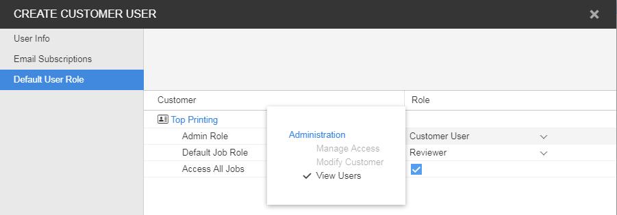 In Default User Roles To create or edit Roles Do this Locate the type of role you want to change/assign and in the list of available roles, select the appropriate role for the user.