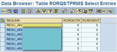 RCRDEXTR: Number of Data Records Extracted. RCRDSENT: Number of Sent Data Records. Record Count Validation in BW System Table. Validate the request record count by RSSTATMANPART table in BW side.