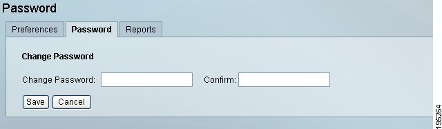 Connecting to the Cisco NAC Guest Server Figure 17-4 Change Password Step 4 Enter your new password in the Change Password and Confirm