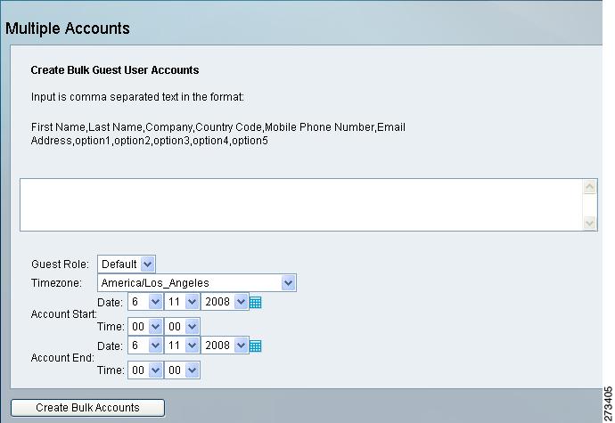 Multiple Guest Accounts Note After a guest account is created, you can also access this feature by navigating to Account Management > Manage Accounts and clicking the Phone icon to the far right of