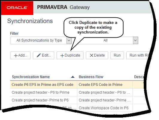 Duplicate is now Copy. Duplicate functionality was added in the previous release; the term is changed to Copy to fit with other Oracle Primavera products. Features introduced in 17.