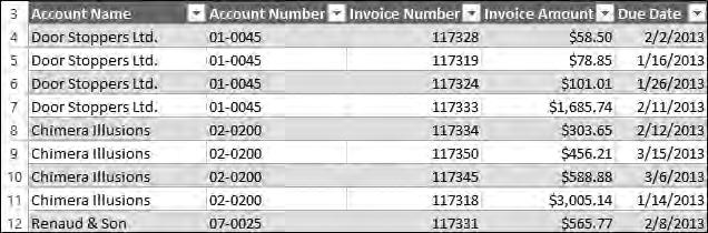 of the numbers. With Excel, you can also fill in dates, as well as the names for weekdays and months.