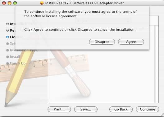 drivers to install and click Installer.