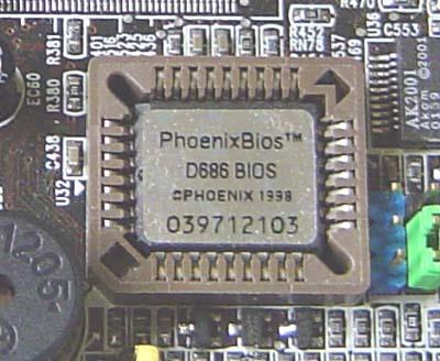 A CMOS ROM chip containing the BIOS ROM memories have gradually evolved from fixed read-only memories to memories than can be programmed and then re-programmed: ROM: The first ROMs had their programs