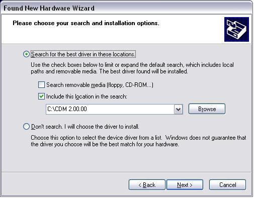 If Windows XP is configured to warn when unsigned
