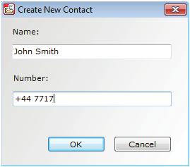 On Mac OS X, contacts are saved in the OS X Address