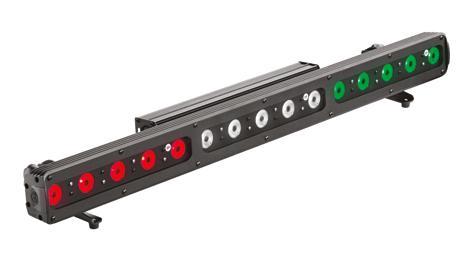 FOS 100 DYNAMIC SOLO FC LED BAR WITH SINGLE PIXEL CONTROL, EQUIPPED WITH IP20 OR IP65 INTEGRATED PSU 15 Full Color (RGBW) LEDs Pixel to pixel control Lumens: 4,608 @ 500mA LED lifespan: 50,000 hours