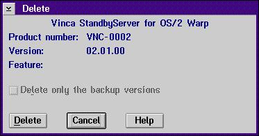 A dialog box appears indicating that StandbyServer is already installed. Installing on LAN Server Advanced Systems 3.