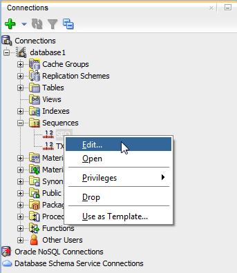 Working with sequences Figure 4 59 Select Edit Drop a sequence The Edit Sequence dialog displays. Locate the Batch Value text field. 2.