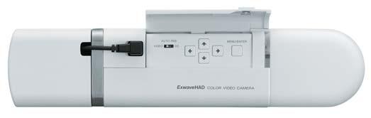 Equipped with a 1/2-type CCD with Exwave HAD TM technology, these cameras achieve a high horizontal resolution of 480 TV lines and high sensitivity of 0.4 lx.