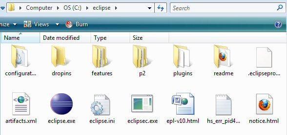 Low learning curve: beginners can use Eclipse without knowing these tools Running Eclipse Unzip the downloaded file Call the folder you unzip into