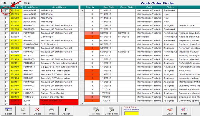 Finding a Work Order With the Work Order Finder Utility 7.