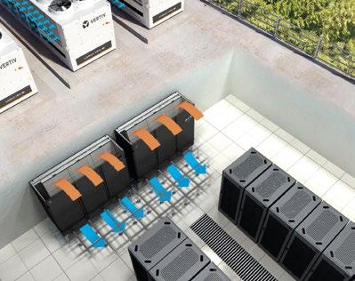 LIEBERT PCW from 25 to 220 kw Liebert PCW: Chilled Water Systems Given a specific amount of heat load, there can be different ways to approach a system design.