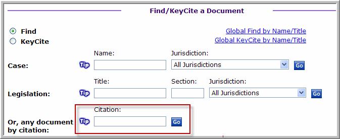Chapter 3 Retrieving a Document by Citation or Title This chapter explains how to retrieve a document quickly when you know its citation or title.