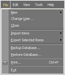 ebay Turbo Lister User Guide Version: 1.0 The File Menu The File menu contains the standard Windows commands Close and Exit.