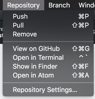Pulling From GitHub This is only useful if you are working from multiple computers or with multiple collaborators. There are 3 ways to pull using GitHub Desktop, 1.