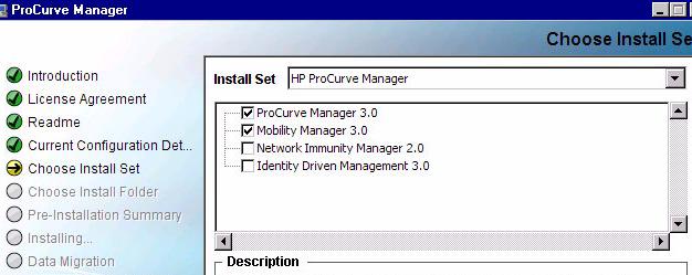 The PCM install script will auto-detect the system configuration and determine the appropriate PCM software option (PCM 3.0 standalone version or PCM-NNM).