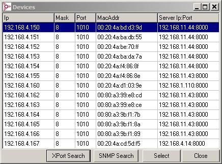 4.1.1 Setup using the TCP/IP protocol Connect the gateway to the network and switch it on.