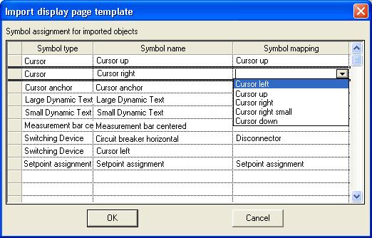 page 29 / 61 3.2.4 Page templates (export / import page contents) A page template comprises at choice static and dynamic objects of a display page, its name and the appropriate info text.