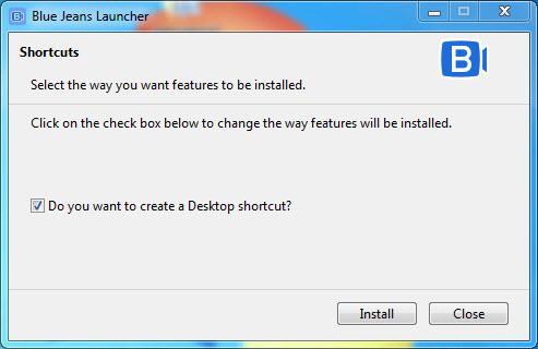 Select the box beside Do you want to create a Desktop Shortcut to create a