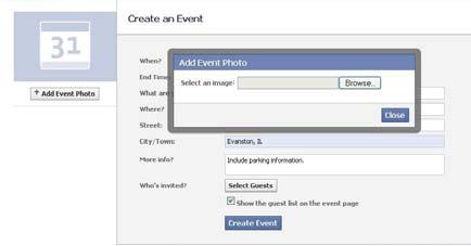 a drop down menu will appear, click events. you will be brought to this page.