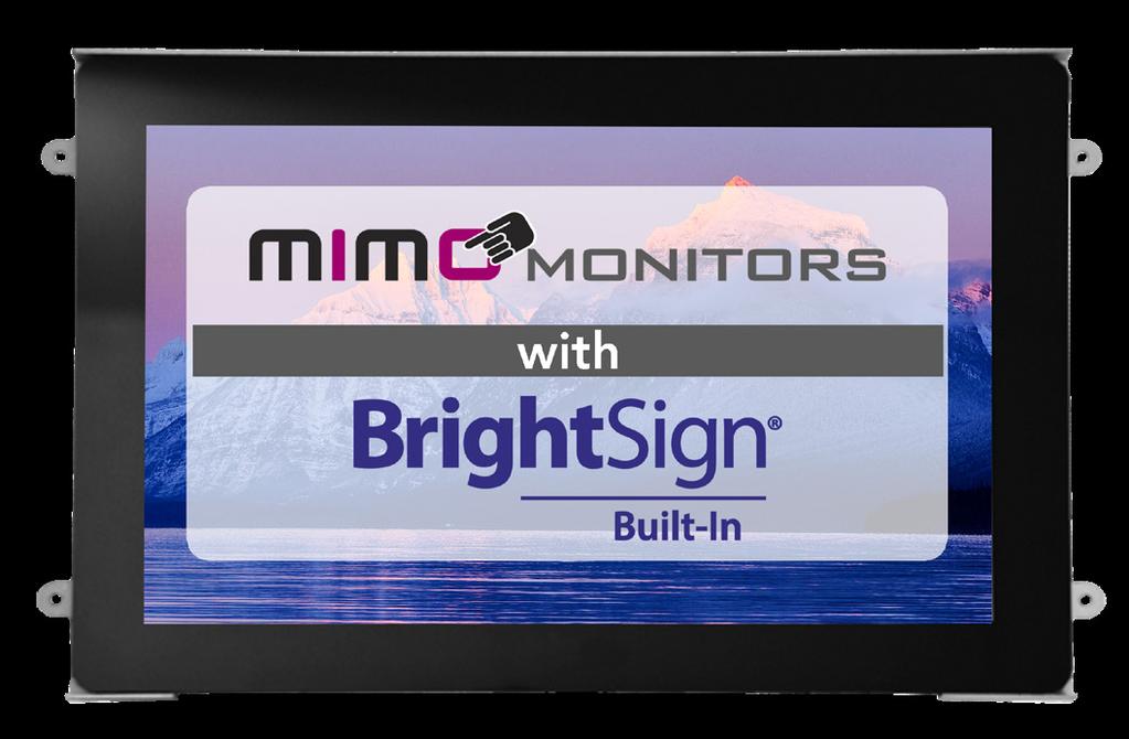 Mimo Vue with BrightSign Built-in Manual and Specifications MBS-1080C / MBS-1080C-POE MBS-1080 / MBS-1080-POE - Touch -