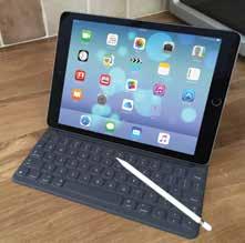 8 ipads for Productivity The Apple Smart Keyboard and the Apple Pencil are sold separately from the ipad Pro. The Smart Keyboard also doubles as a cover for the ipad.