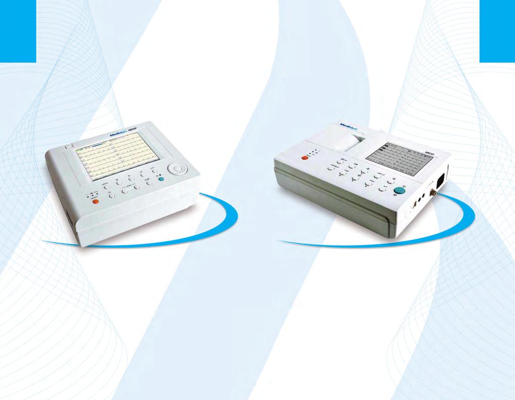 MULTI CHANNEL ELECTROCARDIOGRAPH ME3 MULTI CHANNEL ELECTROCARDIOGRAPH ME6P ME6P features itself with reliable quality and low maintenance as a 6-channel ECG.