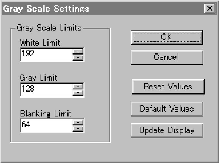 Using Logo Generator Table 17: Logo Generator Settings menu commands Command Gray Level... Miscellaneous.