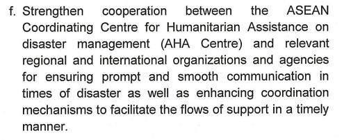 AHA Centre s role