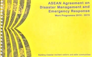To translate the visions of the AADMER into actions, the ASEAN Committee on Disaster Management (ACDM) has developed the AADMER Work Programme (2010-2015).