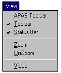 The toolbar can be positioned to the desired position by dragging it with the mouse. Undo Select the UNDO command to retrieve edited data.