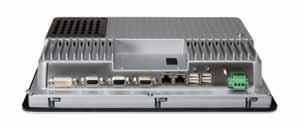 Serial ports Combined ports 2 RS232 2 RS485 USB-ports 4 x USB 2.