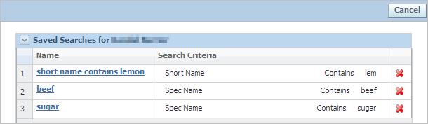 To retrieve a saved search: 1. On any search form, click Load and then select Load Saved Search from the drop-down list.
