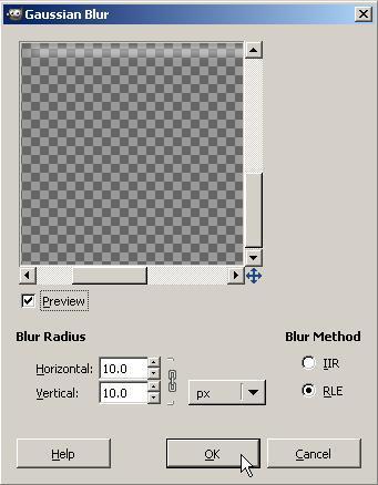 Create a new layer dialog box, type blur as the layer name and click the OK button. Step 34: Click the Foreground and select White.