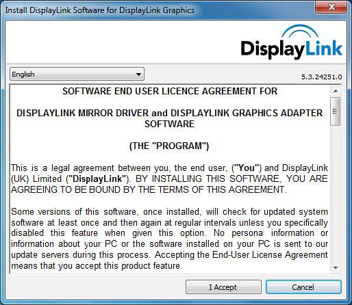 Installing the DisplayLink Software Drivers The DisplayLink technology enables video-over-usb. It allows your USB display to use one USB cable for power, video. NOTE 1.
