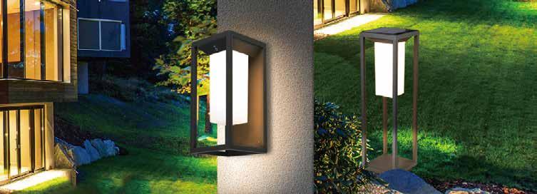 LED Solar Wall and Bollard Lights Mode 1: Sensor Mode -Automatically turns on to 10% brightness at dusk -Turns on to 100% brightness when a motion is detected in