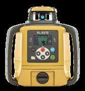 3. GRADE LASERS Features: 5-year Topcon warranty Long-range operation (800m) Fully automatic and accurate at grade with temperature compensation Construction tough build with dual handles and IP66
