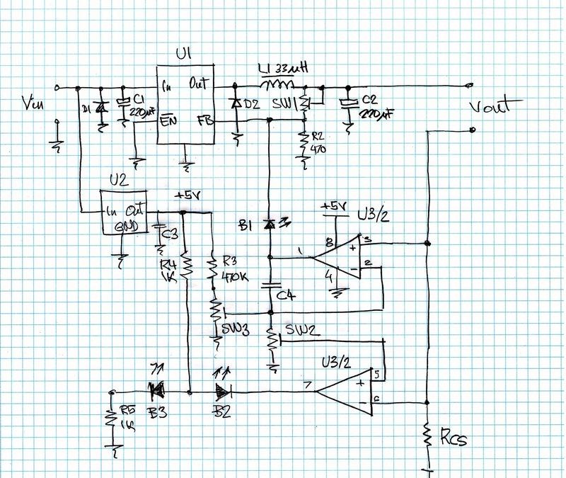 For those who might use this module in perhaps some other arrangement below is shown circuit diagram with parts list.
