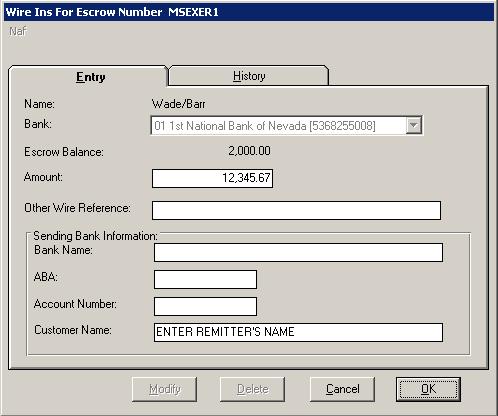 Inbound Wires Entering an Inbound Claim Form Only those with Wires III credentials should enter anticipated wire details in Impact to create a claim form.
